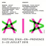 FESTIVAL D'AIX : 3  – 22 JUILLET 2019