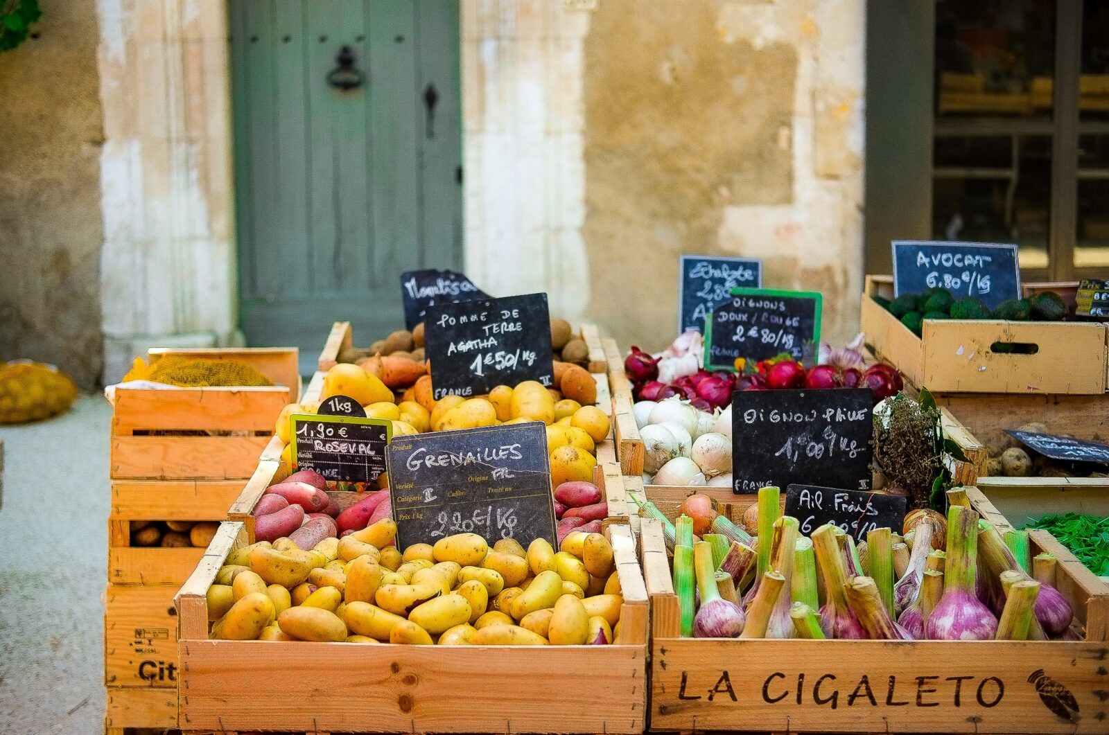 Marché provençal hebdomadaire d'Eygalières