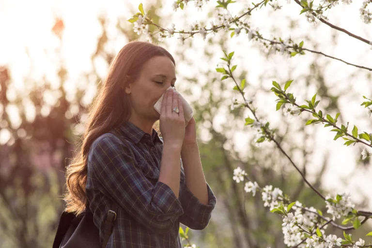 la saison des allergies