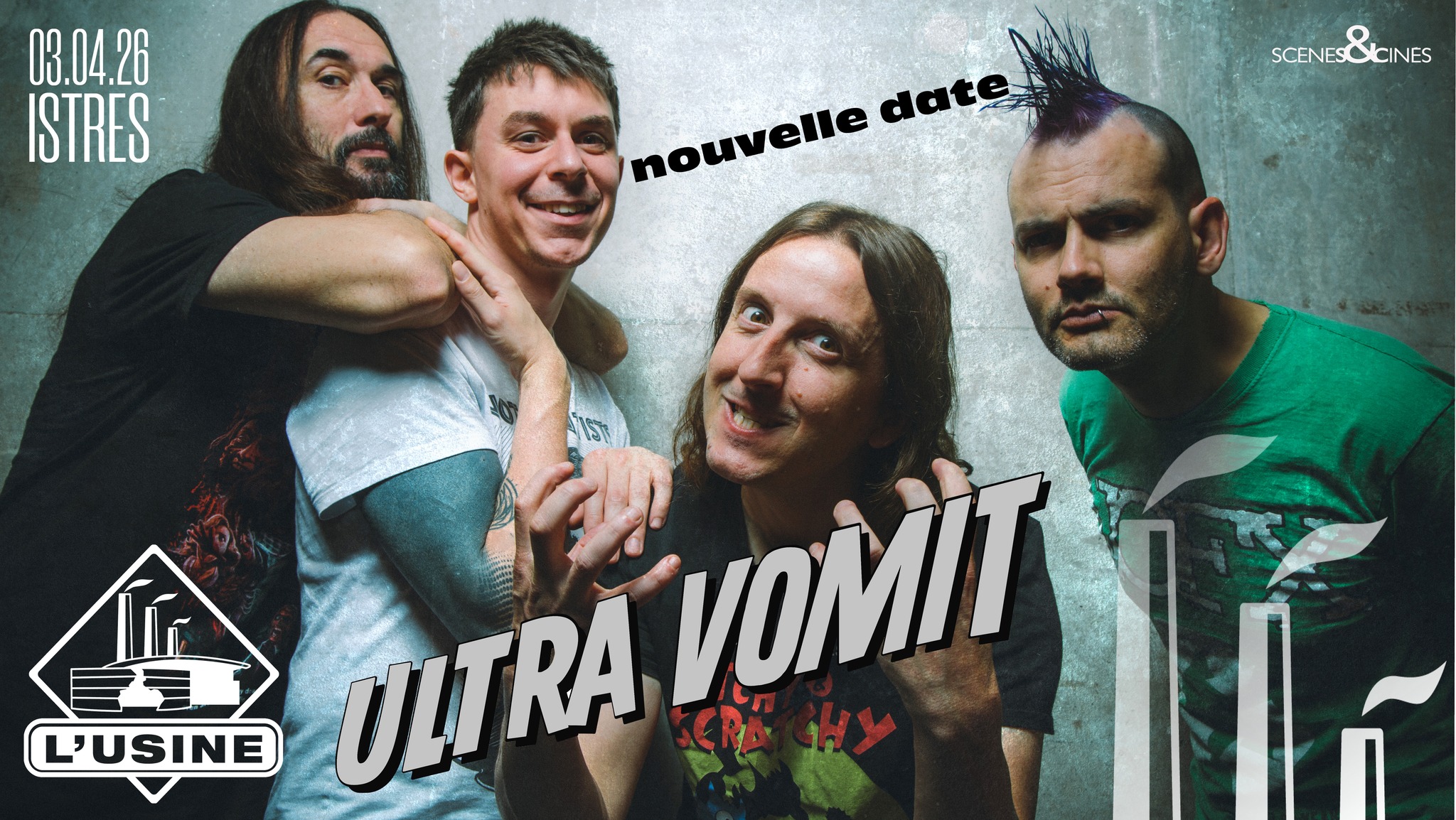 Ultra Vomit / NOUVELLE DATE