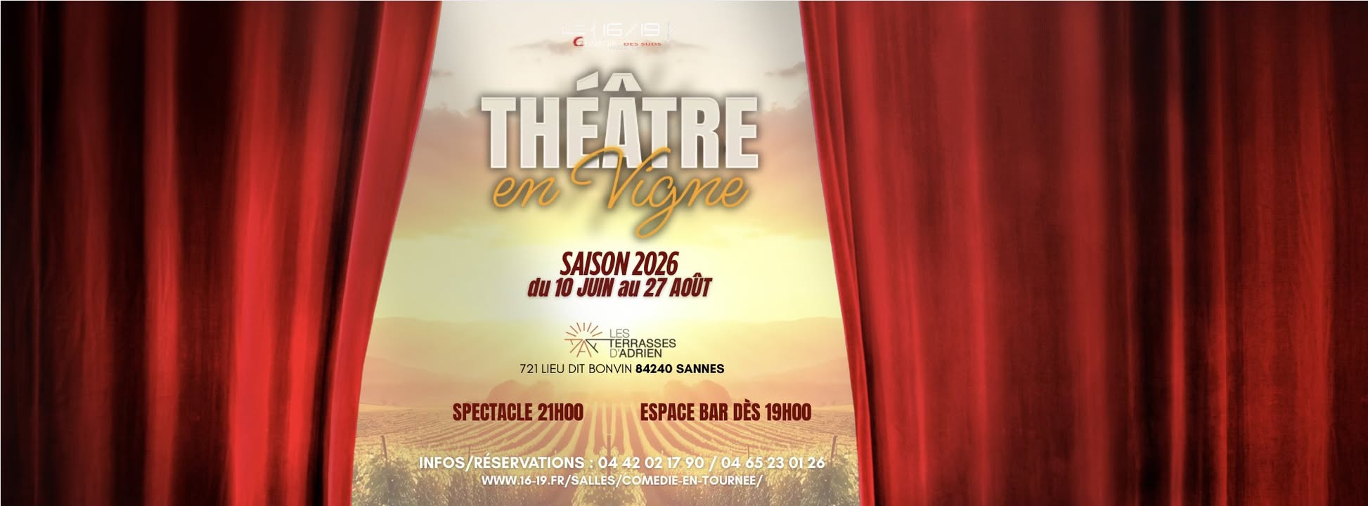 FESTIVAL THÉÂTRE EN VIGNE 2026