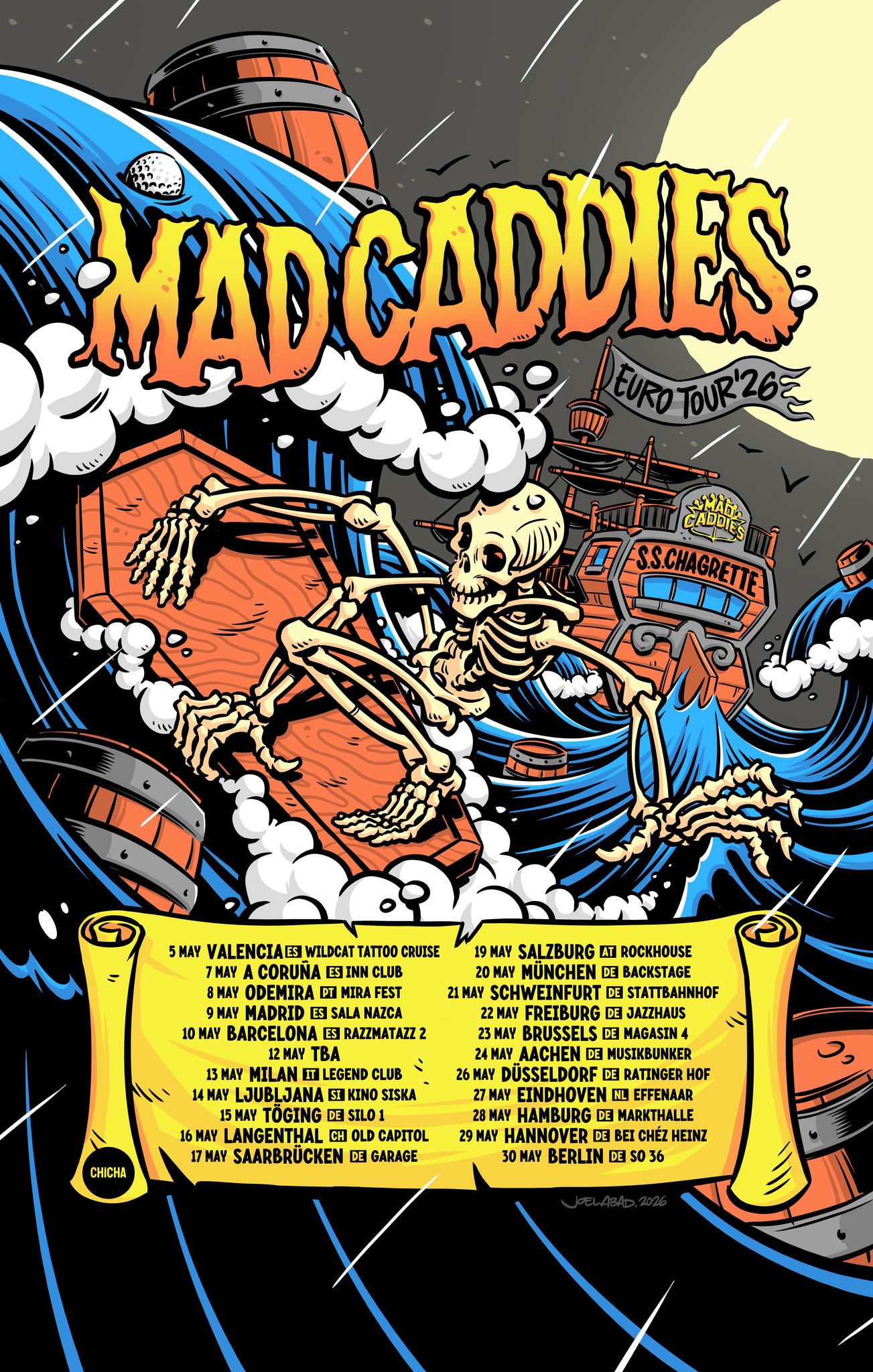 MAD CADDIES [Ska Punk | USA] + THE HAPPYS • Le Molotov, Marseille