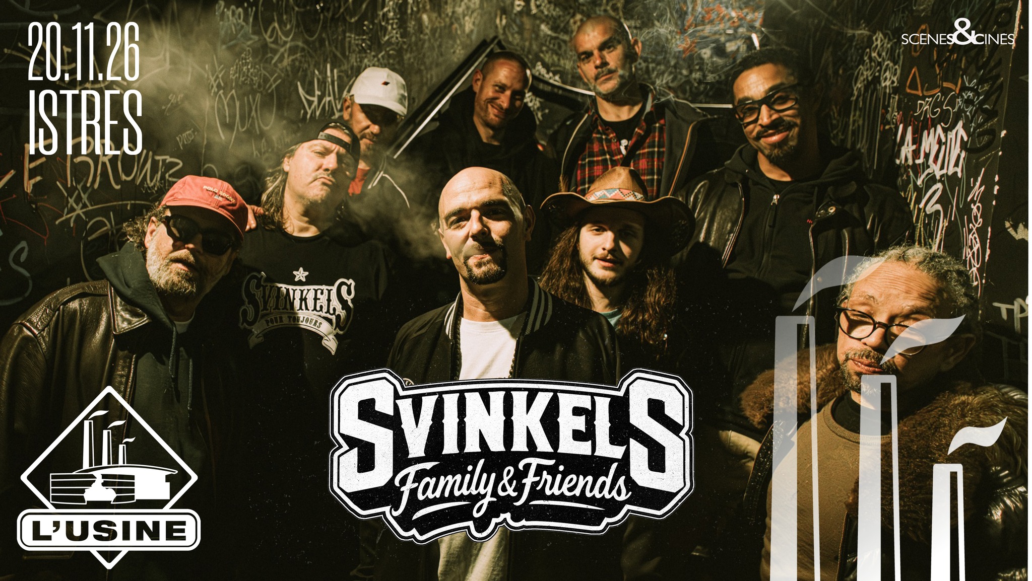 Svinkels Family & Friends / L'Usine - Istres