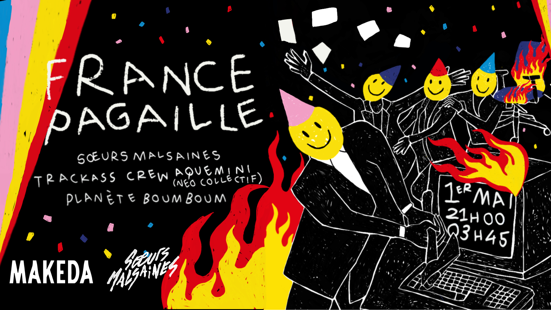 France Pagaille By Soeurs Malsaines & Planète Boum Boum