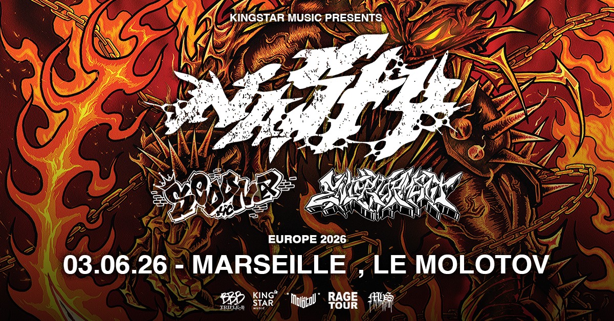 NASTY [Beatdown Hardcore | Belgique] + SEDONA + ENTERTORMENT • Le Molotov, Marseille